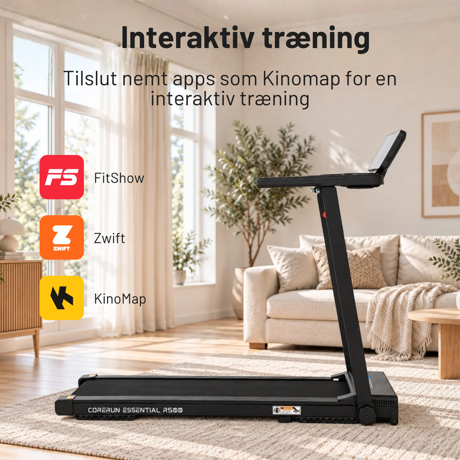 CoreRun Essential R500 Løbebånd - Billede 6
